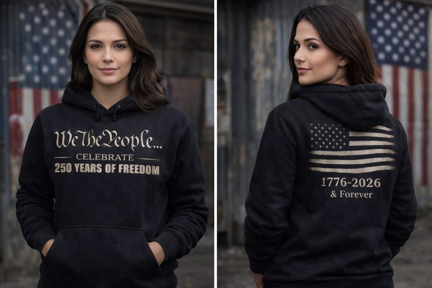 250 YRS OF FREEDOM UNISEX HOODIE