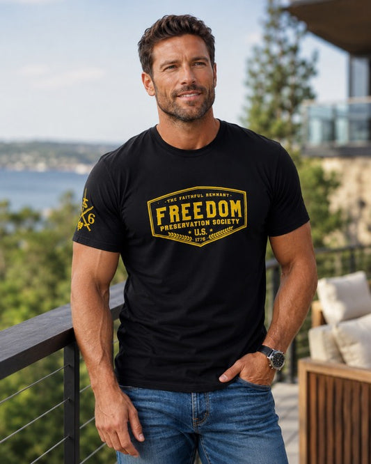 FREEDOM PRESERVATION SOCIETY UNISEX TEE