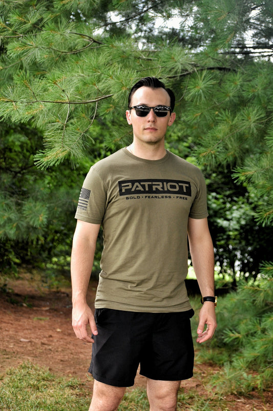 PATRIOT - BOLD - FEARLESS - FREE