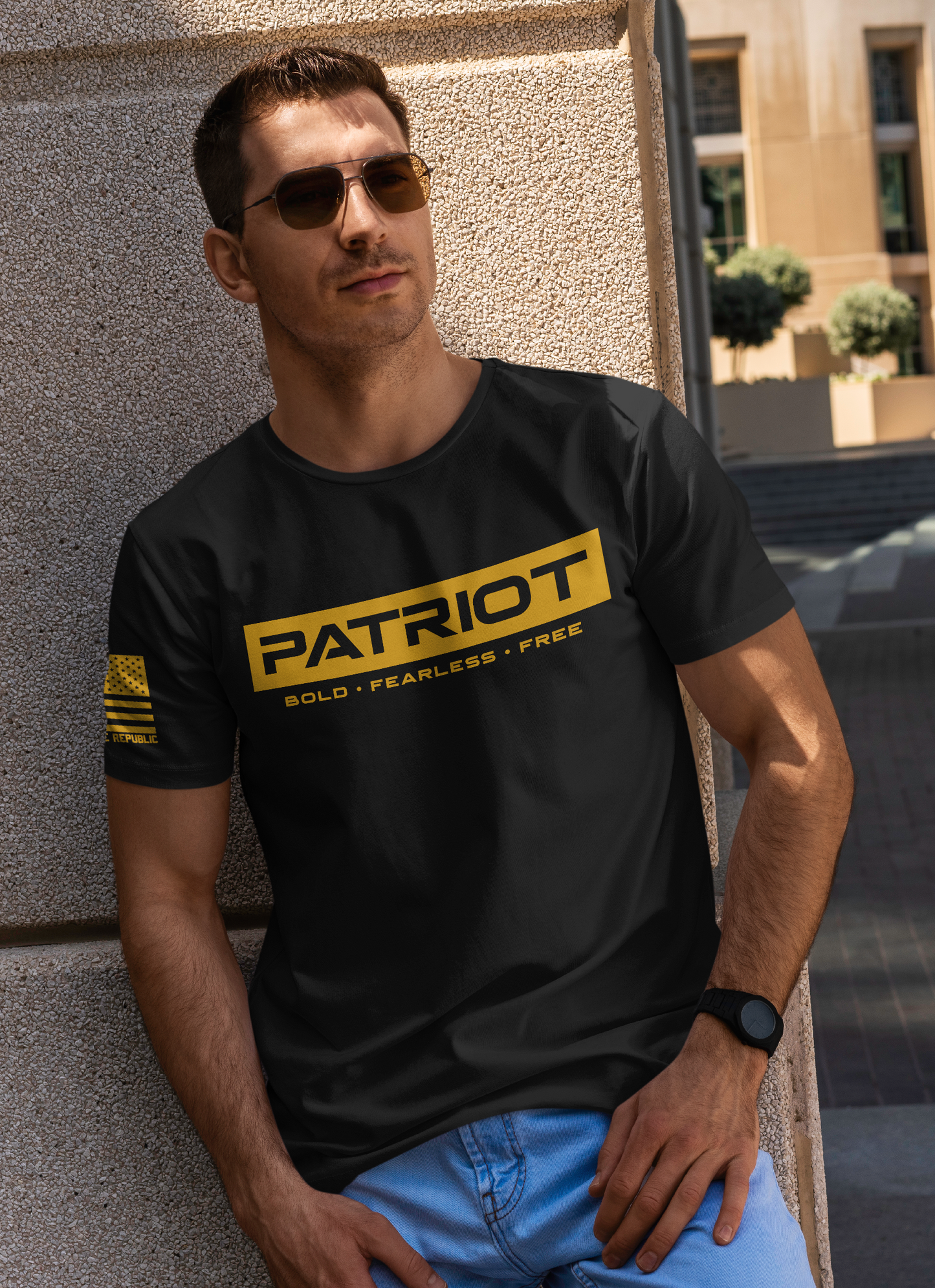 PATRIOT - BOLD - FEARLESS - FREE