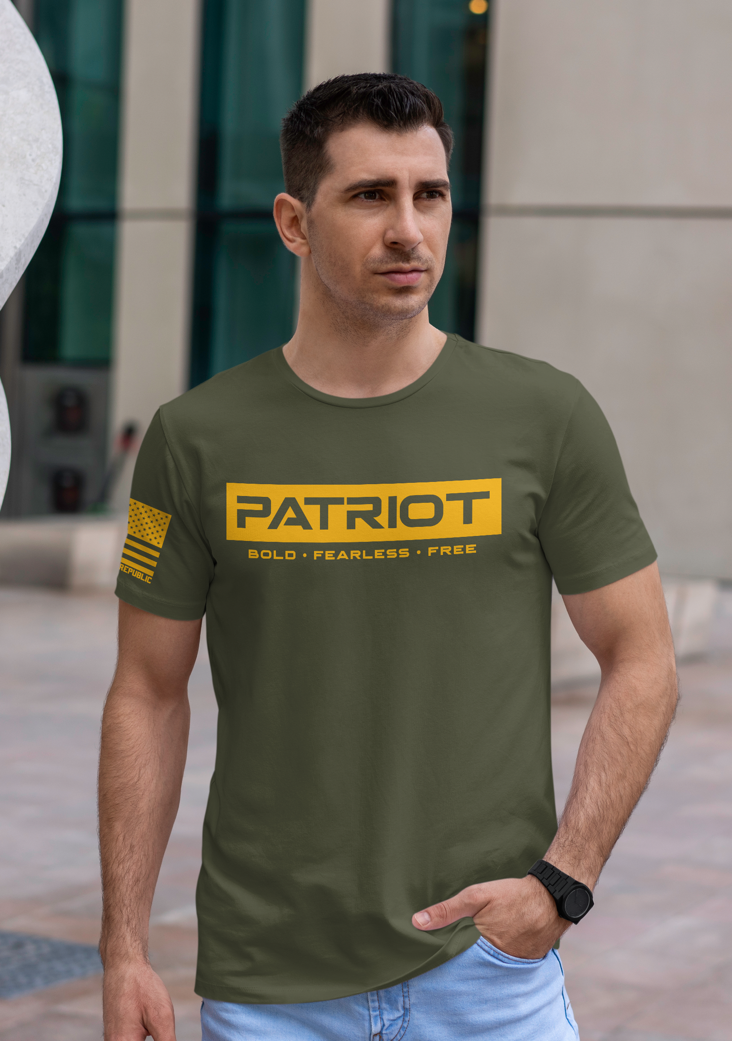 PATRIOT - BOLD - FEARLESS - FREE