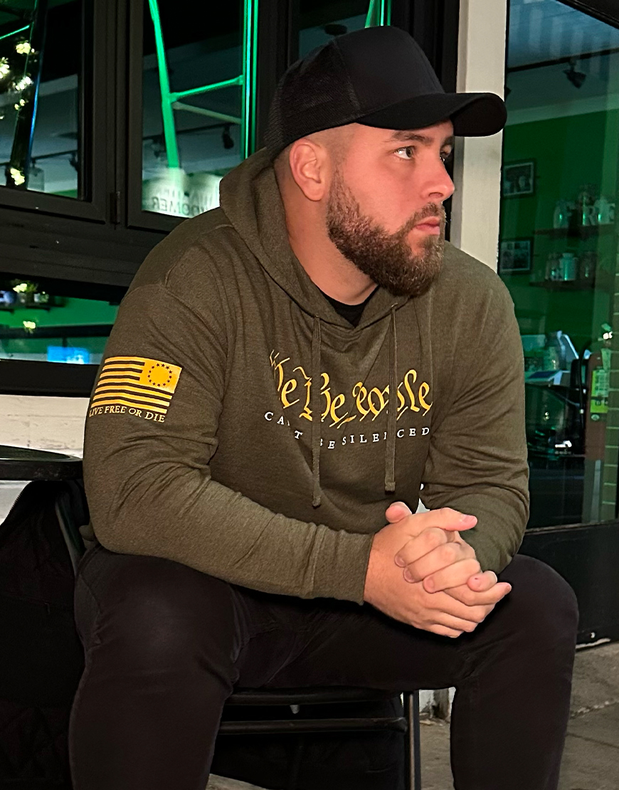 CANNOT BE SILENCED UNISEX HOODIE