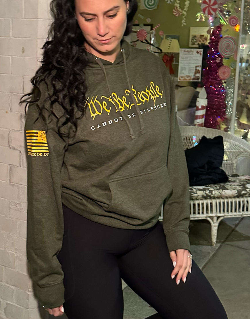 CANNOT BE SILENCED UNISEX HOODIE