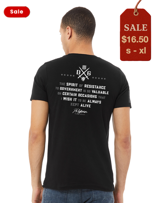 'WHY ARE WE WHISPERING' MEN'S TEE