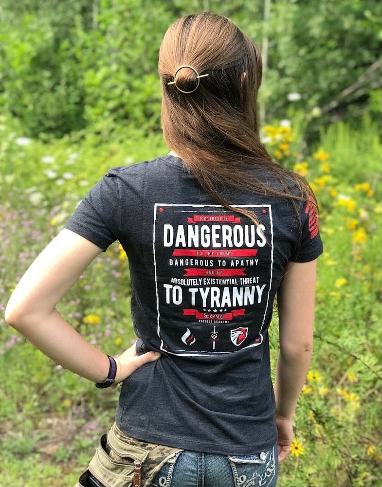 FEAR IS NOT A VIRTUE LADIES TEE