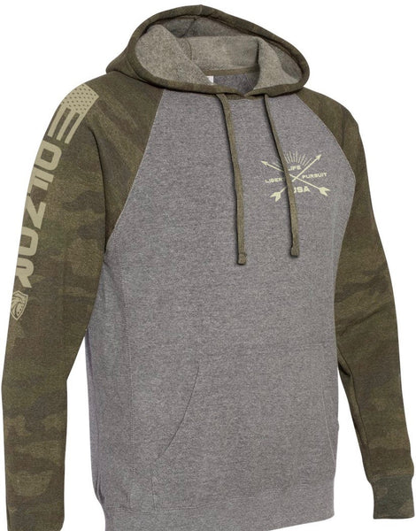Camo raglan hoodie store