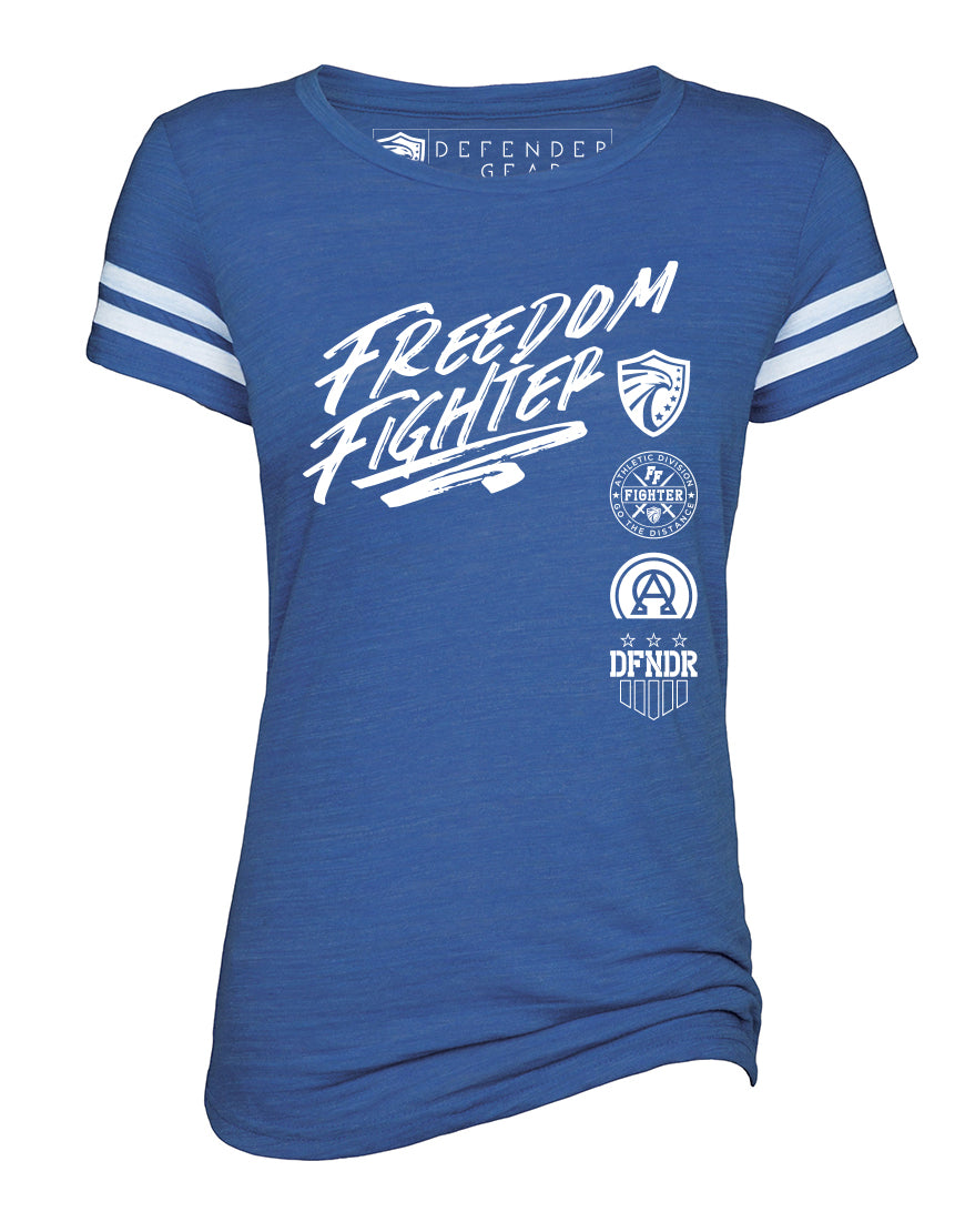 VINTAGE FREEDOM FIGHTER LADIES TEE