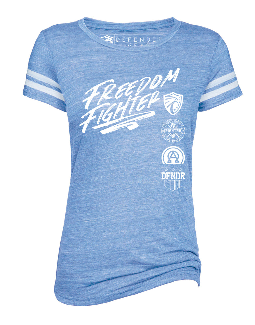 VINTAGE FREEDOM FIGHTER LADIES TEE