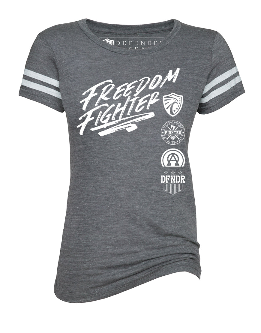 VINTAGE FREEDOM FIGHTER LADIES TEE