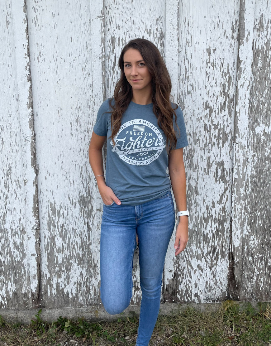 FREEDOM FIGHTER ATHLETICS RETRO UNISEX TEE