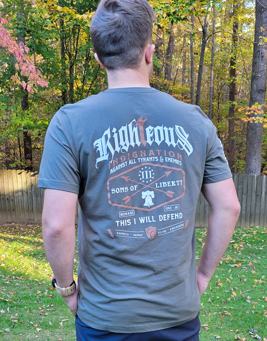 'RIGHTEOUS INDIGNATION' UNISEX TEE