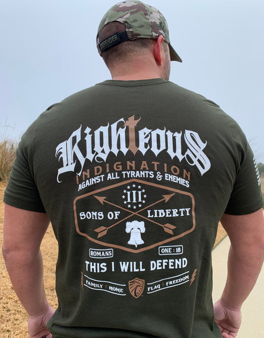 'RIGHTEOUS INDIGNATION' UNISEX TEE