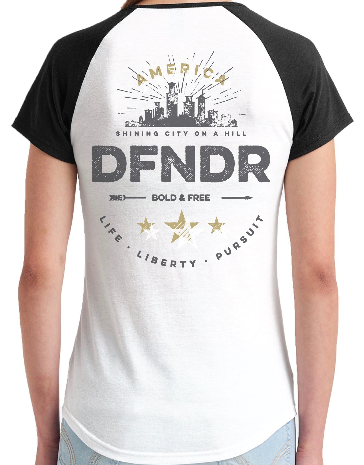 'CITY ON A HILL' LADIES TEE