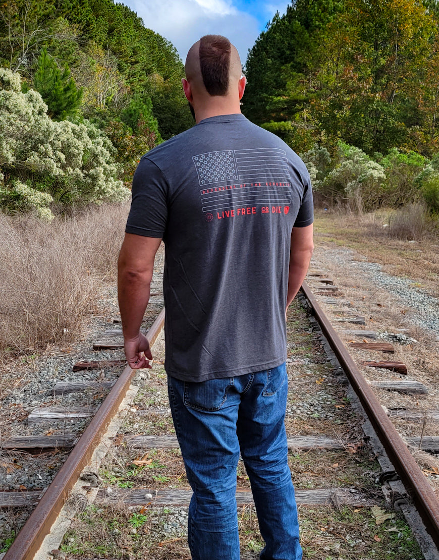 ENEMY OF OUR FREEDOM MEN'S TEE