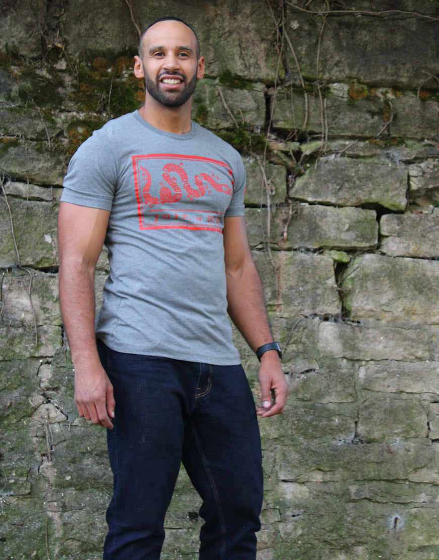 JOIN OR DIE UNISEX SUEDED TEE