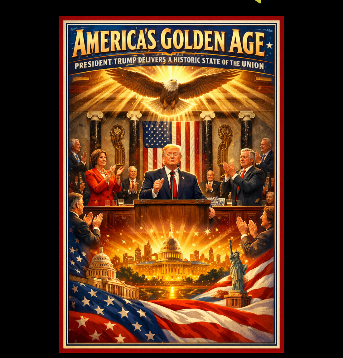 America’s Golden Age: President Trump Delivers a Historic State of the Union