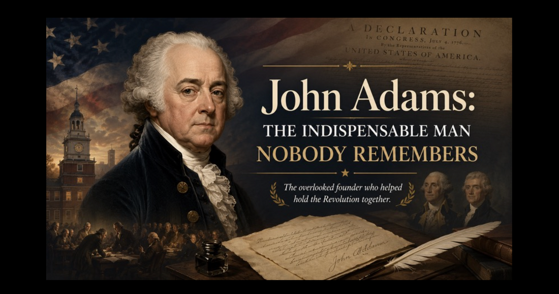 John Adams: The Indispensable Man Nobody Remembers
