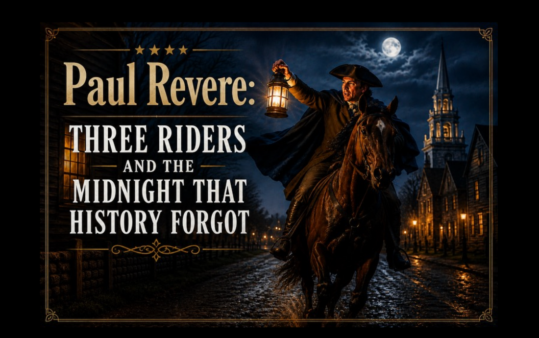Paul Revere: Three Riders and the Midnight That History Forgot