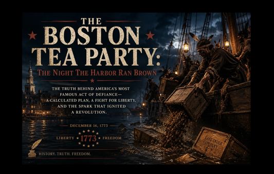The Boston Tea Party: The Night the Harbor Ran Brown