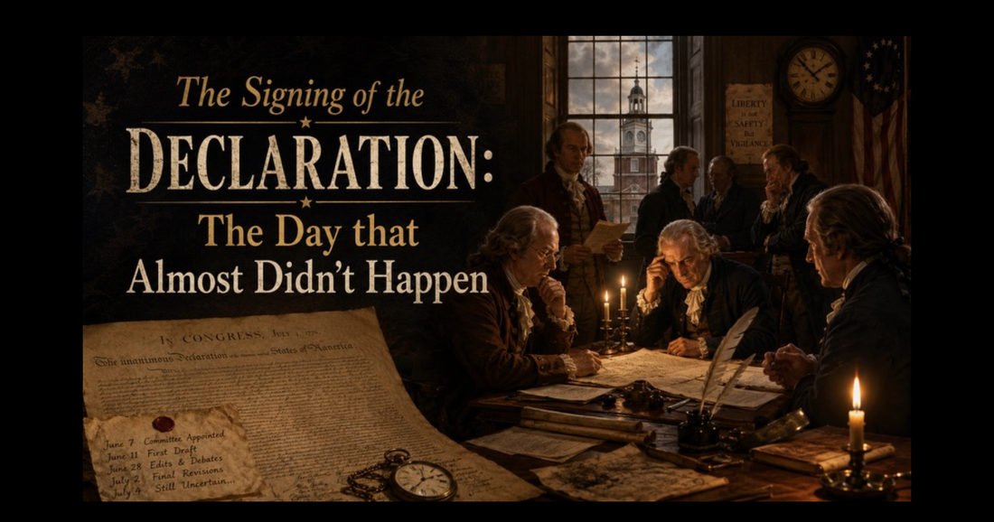 The Signing of the Declaration: The Day that Almost Didn’t Happen