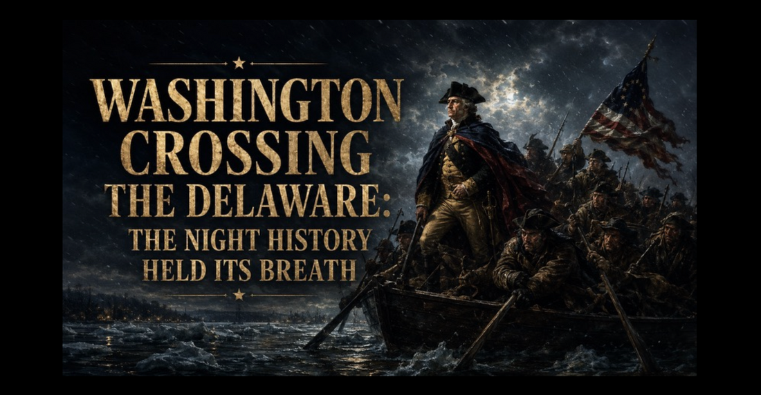 Washington Crossing the Delaware: The Night History Held Its Breath