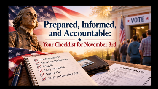 Prepared, Informed, and Accountable: Your Checklist for November 3rd