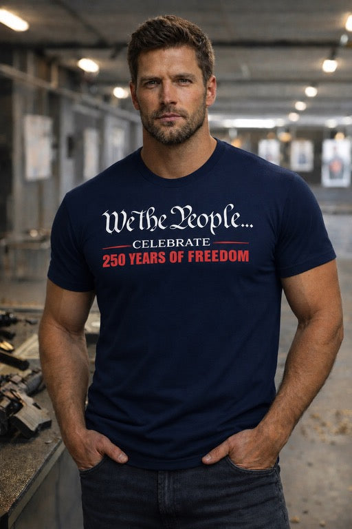250 YRS OF FREEDOM UNISEX TEE