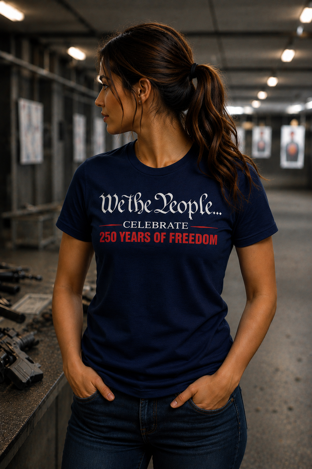 250 YRS OF FREEDOM UNISEX TEE