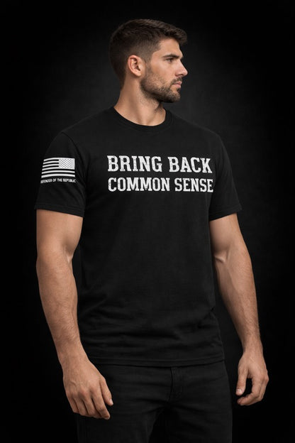 COMMON SENSE UNISEX TEE