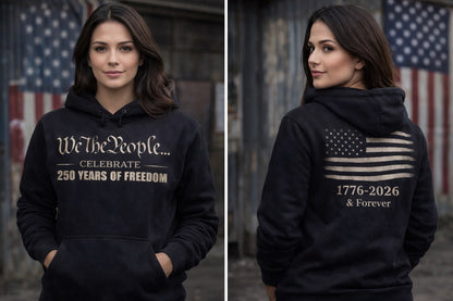 250 YRS OF FREEDOM UNISEX HOODIE