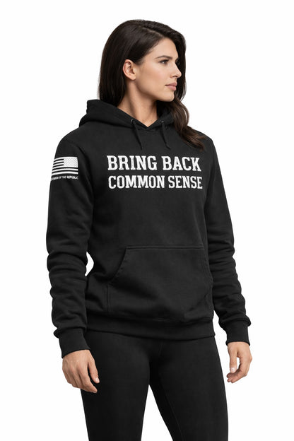 COMMON SENSE UNISEX HOODIE