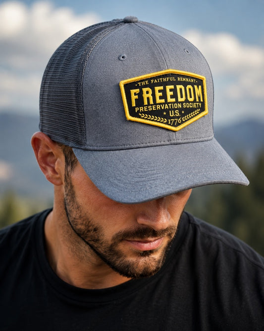 FREEDOM PRESERVATION SOCIETY TRUCKER CAP