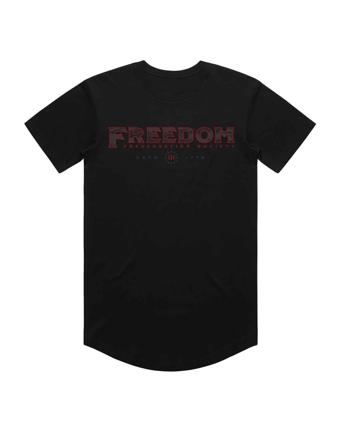 FREEDOM PRESERVATION SOCIETY TONAL CURVE TEE