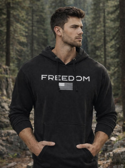FREEDOM FLAG UNISEX HOODIE