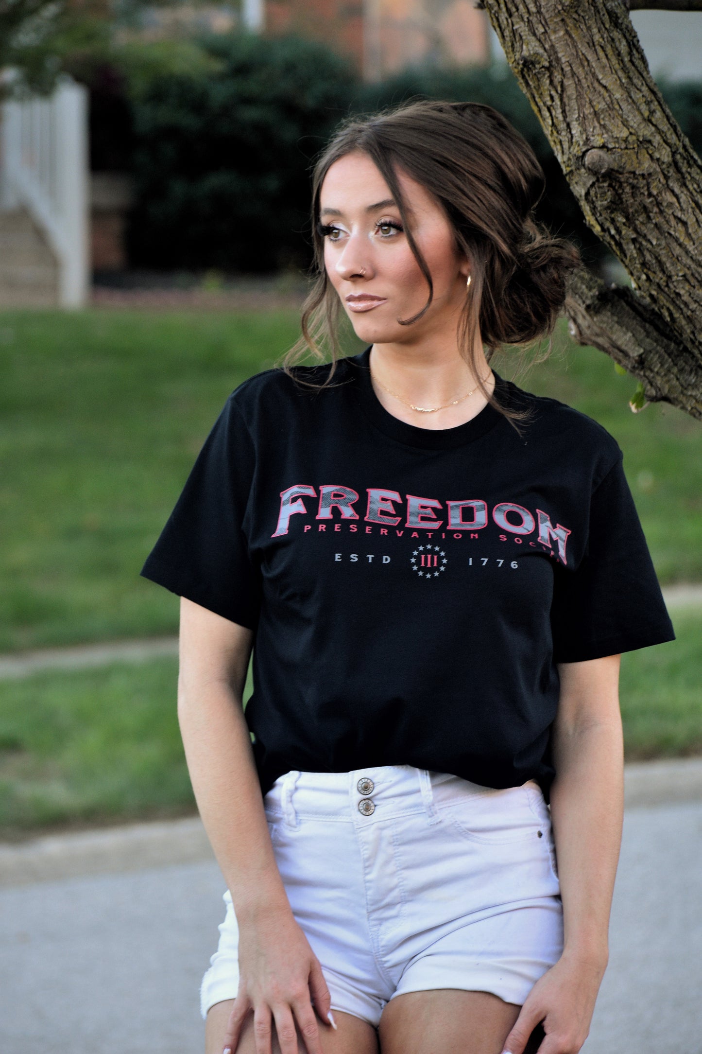 FREEDOM PRESERVATION SOCIETY TONAL CURVE TEE