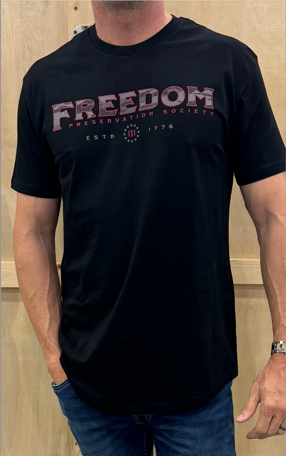 FREEDOM PRESERVATION SOCIETY TONAL CURVE TEE