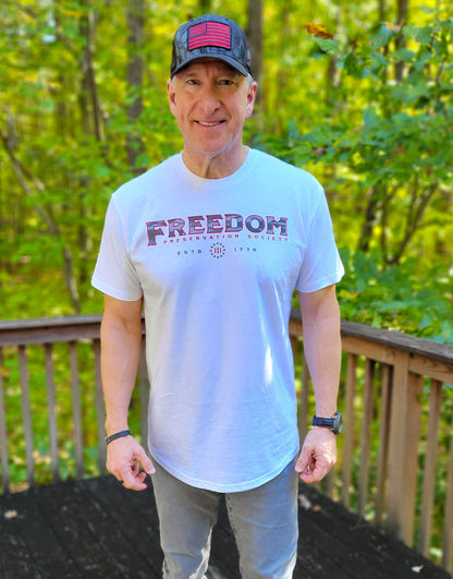 FREEDOM PRESERVATION SOCIETY TONAL CURVE TEE