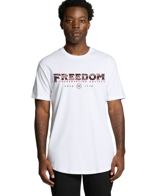 FREEDOM PRESERVATION SOCIETY TONAL CURVE TEE