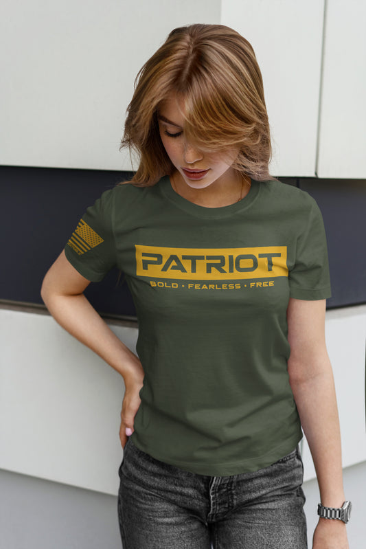 PATRIOT - BOLD - FEARLESS - FREE