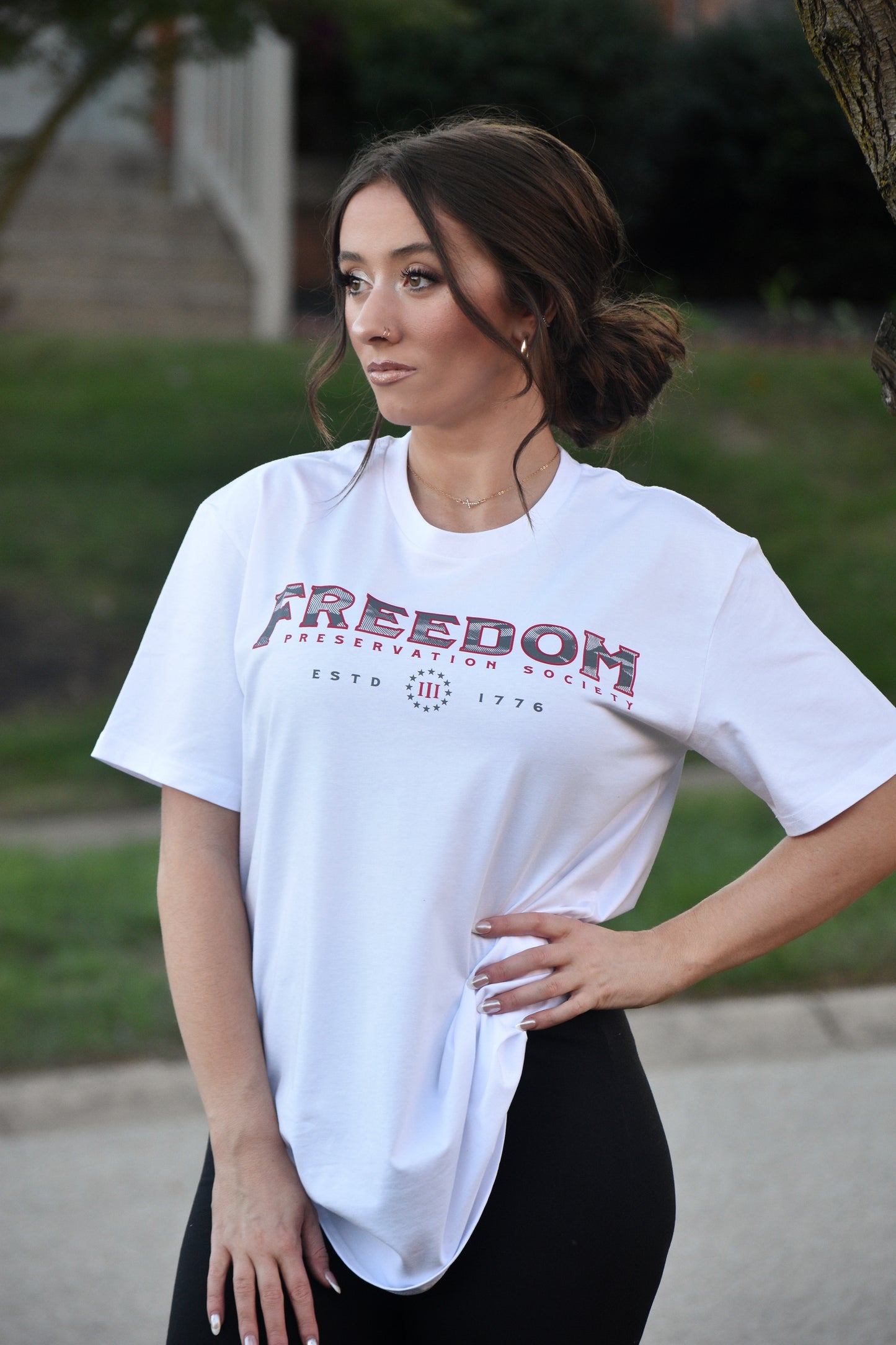 FREEDOM PRESERVATION SOCIETY TONAL CURVE TEE