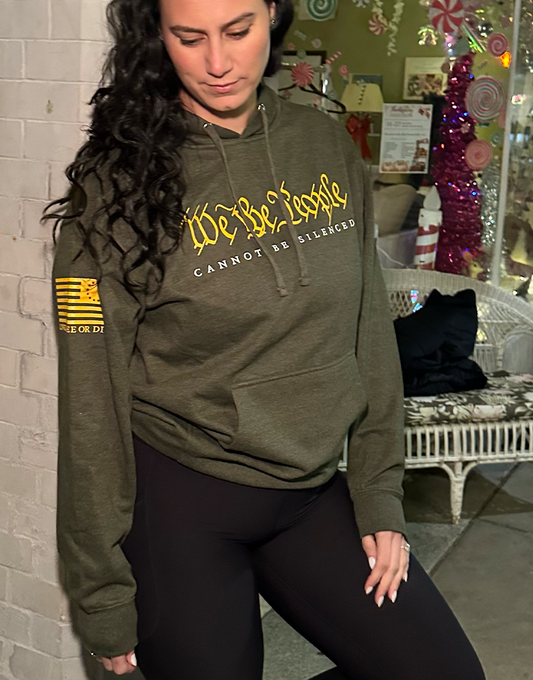 CANNOT BE SILENCED UNISEX HOODIE