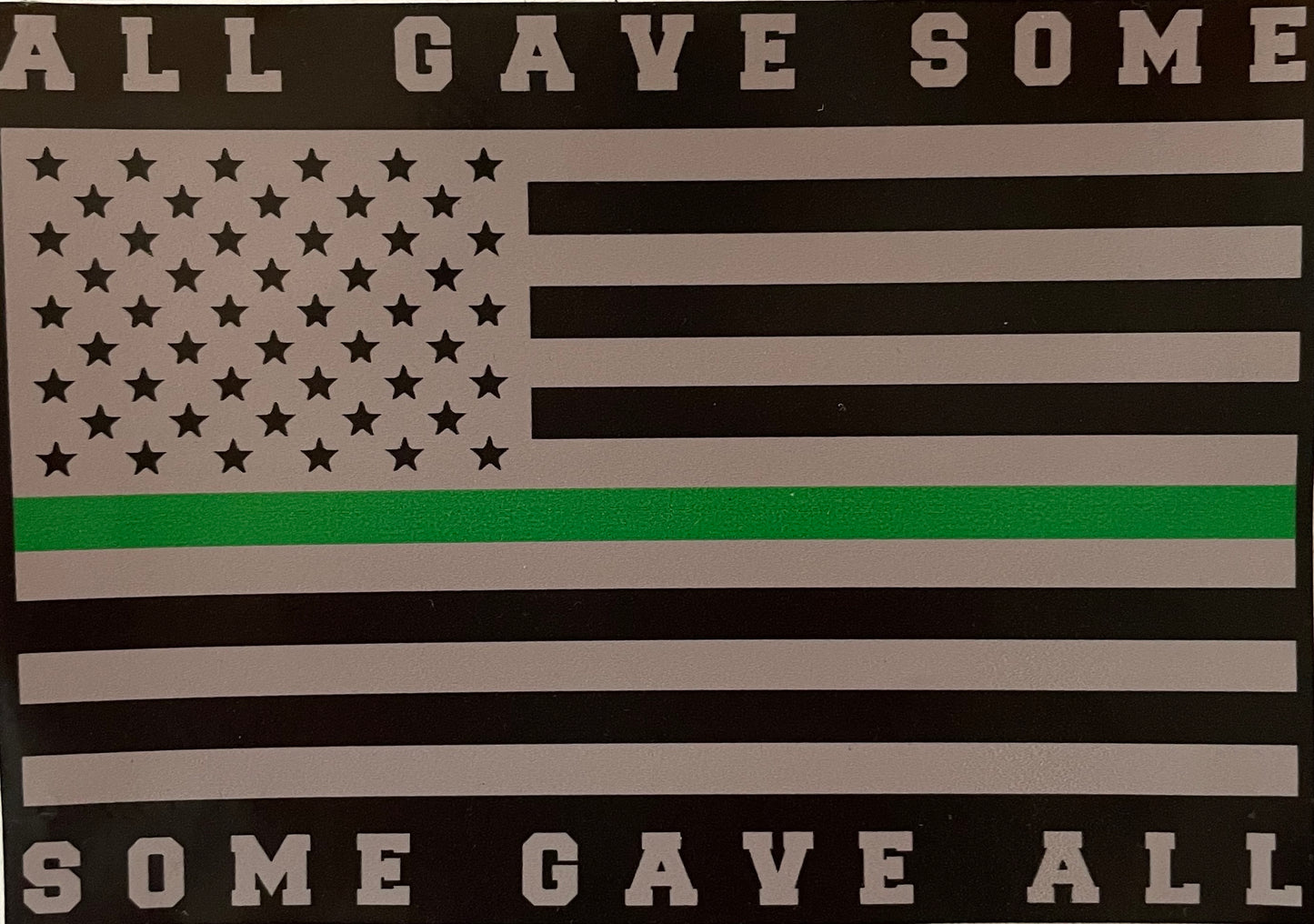 DG Flag w/ Thin Line Stickers