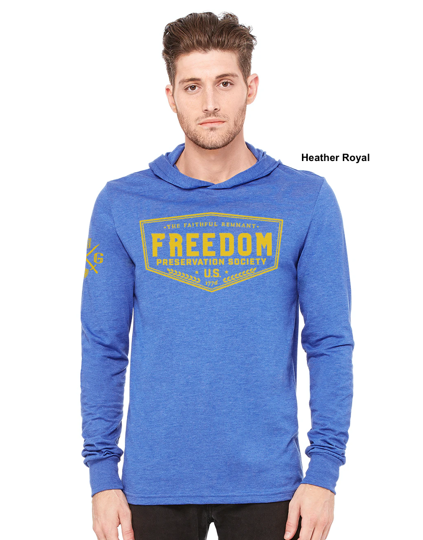 FREEDOM PRESERVATION SOCIETY UNISEX HOODIE