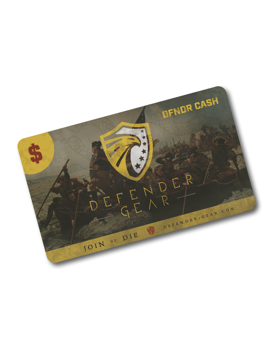 Defensor Gift Set DFNDR CASH GIFT CARD – Defender Gear Apparel