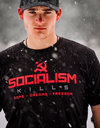 'SOCIALISM KILLS' UNISEX TEE