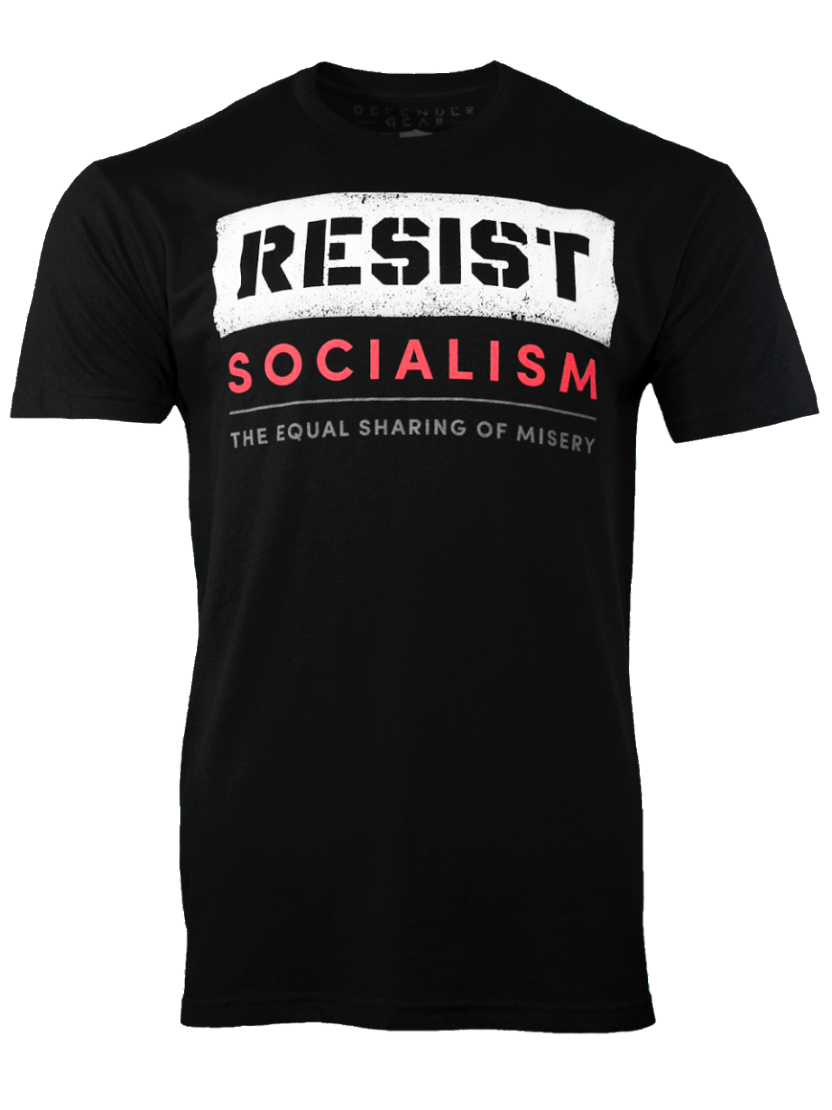 RESIST SOCIALISM MEN'S TEE