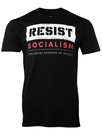 RESIST SOCIALISM MEN'S TEE