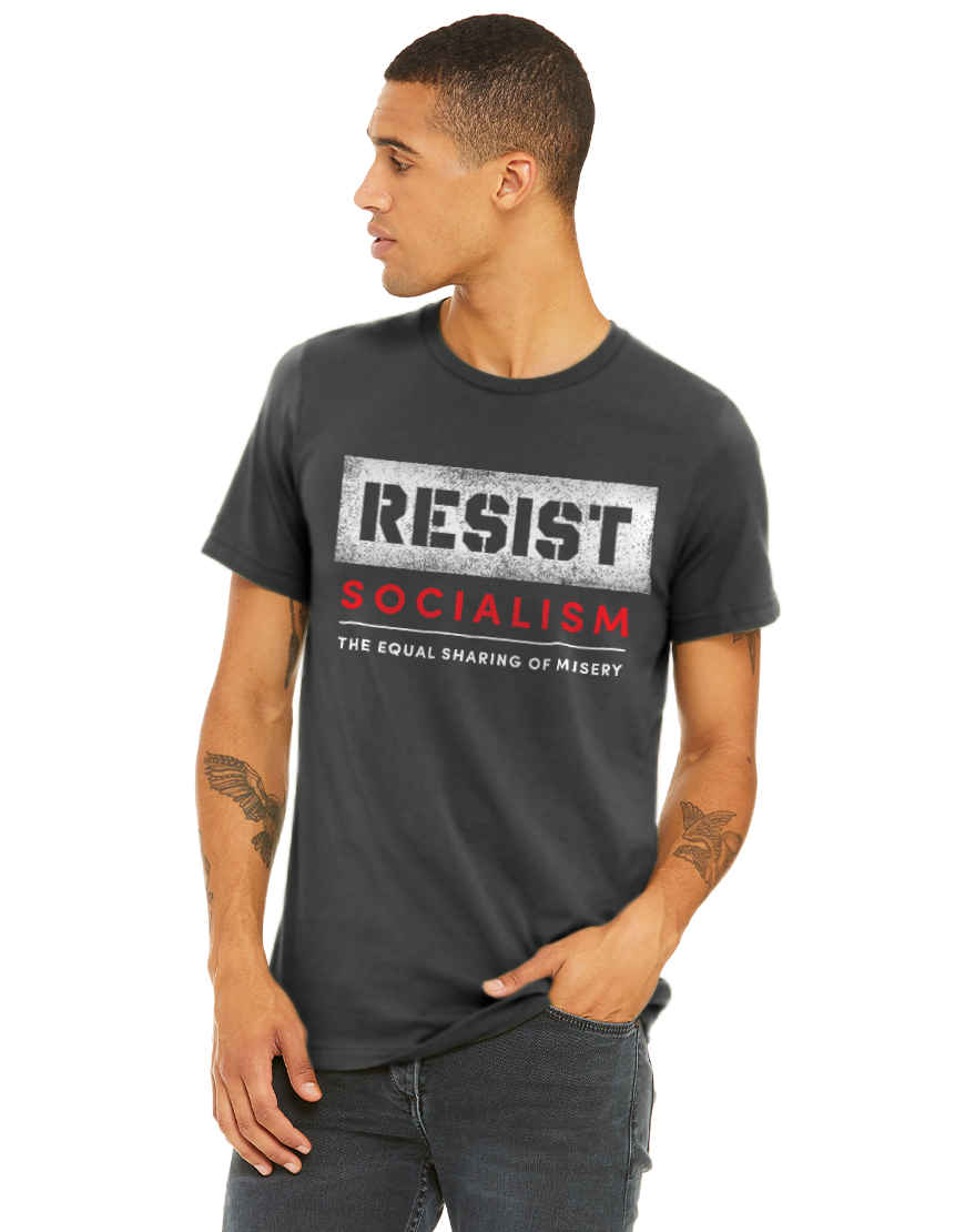 RESIST SOCIALISM MEN'S TEE