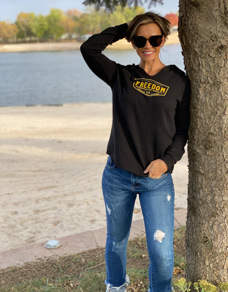 FREEDOM PRESERVATION SOCIETY LADIES HOODIE
