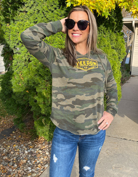 Ladies Freedom Preservation Society Hooded Pullover